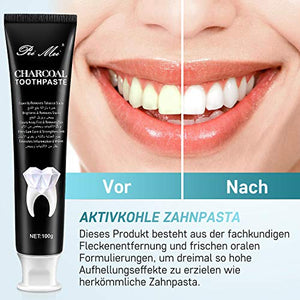 Charcoal Teeth Whitening Toothpaste 100g